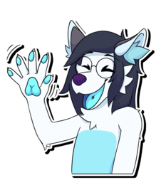 Kami Sticker Hello
